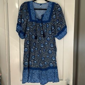 Women’s | Old Navy | Blue | BoHo Dress | L